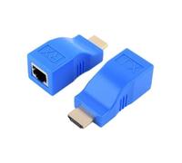 Extendeur HD vers RJ45 metteur-récepteur LAN Cat5e CAT6 Ethernet 30m 4K HD