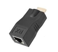 Extendeur HDMI, 2X HDMI 30m vers répéteur de convertisseur de câble d\extension réseau RJ45 sur CAT CAT6
