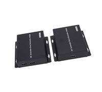 Extendeur HDMI 4K 200 m, câble réseau KVM pour surveillance et conférence