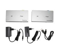 Extendeur HDMI KVM USB Plug and Play avec sortie en boucle, kit d'extension HDMI avec contrôle infrarouge et transmission non compressée, de bonne