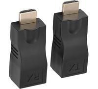 Extendeur Hdmi, Répéteur De Convertisseur D'Extension De Câble Réseau Hdmi Vers Rj45, Répéteur De Câble Réseau Hdmi Vers Rj45 30M 2 X Hdmi, Adaptateur Ethernet Vers Hdmi Pour Tv, Sur Cat-5E [Z248]
