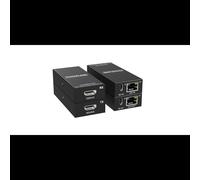 Extendeur HDMI Vivolink VLHDMIEXT60 4K 60Hz émetteur-récepteur 60m CAT5e/6 HDCP 2.2 PoC bidirectionnel noir