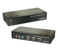 Extendeur kvm dvi-d single & audio 50m