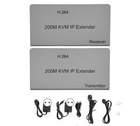 Extendeur KVM HDMI haute performance sur Cat5e6/7 avec débit de transmission H.264 de 16 Mbps et sortie de monitoring local pour salles de jeux et