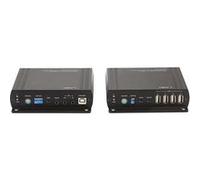 Lindy Extendeur KVM 140 m Cat.6 DVI-D USB Audio et RS232
