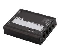 Extendeur USB 2.0 - ATEN UCE32100 - 4 Ports - 100 m - Cat5 - Noir - Métal