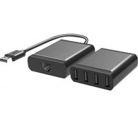 Extendeur USB 2.0 sur Cat.5 60m avec Hub 4 ports