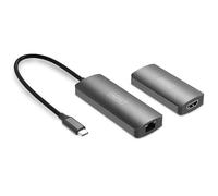 Extendeur USB-C vers HDMI - DIGITUS - DS-55343 - UHD 4K 120 Hz - 30 m - Kit émetteur & récepteur