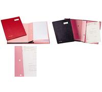 EXTENDOS 52520 Parapheur Emy Clip S J C Plastifiée Rembordée Intérieur Buvard Fort 270x330mm 16 Compartiments Crème