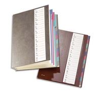 Extendos Mon Dossier Trieur 12 compartiments Noir