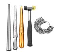 extenseur d'anneau Équipement De Mesure La Taille Des Doigts, Bâton En Métal, Agrandisseur D'anneau, Outils Jauge Mandrin(TYPE9)