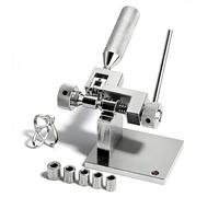 Extenseur de bague for argent et or, kit d'outils de mesure de bague Pro Jewelry, durable et portable avec mandrin et tige d'extension, avec 6 tailles différentes d'accessoires