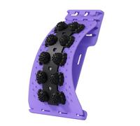 Extenseur de dos - 36 cm 4 niveaux réglables pour la colonne lombaire | Planche de massage pour le dos en polypropylène pour la scoliose, à la maison, au bureau
