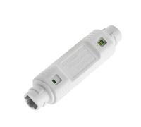 Extenseur De Poe Blanc - 10/100 Mbps 48V Ethernet Extension | Longue Distance Avec Transmission De Données | 3,94x0.87x0,99 Pouces, Fournitures En Réseau, Amplificateur POL Et Jeu Poe Pour Les Système