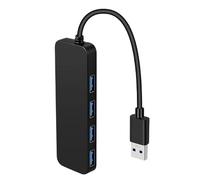 Extenseur de Port USB pour Ordinateur Portable - Clé USB, répartiteur de Ports USB | de données Rapide Ultra Fin Multiport, 4 Ports Multifonction USB Extenseur de données Applicable aux clés