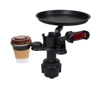 Extenseur de porte-gobelet de voiture - Système de table de plateau télescopique pour véhicule, organisateur de support de bouteille pour smartphone | Solution de stockage polyvalente pour les voyages