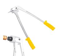 Extenseur de tube de tuyau de 10 à 42 mm pour climatiseur, outil manuel en cuivre avec poignée ergonomique et construction en alliage d'aluminium, jaune argenté