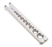 Extenseur de tube en cuivre à 9 trous pour tube central, cuivre, aluminium, fer et autres outils d'évasement de tuyau, outil d'évasement à 45 degrés