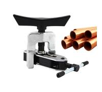 Extenseur de tuyau - Outil d'évasement en métal, outil professionnel pour tuyaux en cuivre, extenseur de tuyau à diamètre variable avec kit | Outils de réparation de réfrigération