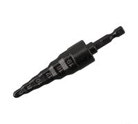 Extenseur de tuyau pour réparation de tuyaux en cuivre, outil de sertissage de tubes métriques 6 en 1 avec tige hexagonale, embout en acier au carbone pour perçage CVC, tuyau de plomberie de 6 à 19 mm