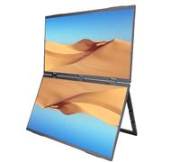 Extenseur D'écran D'ordinateur Portable, 18,5 Pouces Plug et Lecture des Moniteurs Portables, 1080p IPS 360 ° Pliant Extender de Moniteur pour WINS PC