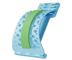 Extenseur dorsal pour corriger la | 14,96 pouces pour soulager les maux de dos | Appareil de fitness en silicone | Massage du dos | Planche de traction de la colonne vertébrale pour hommes et