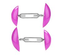 Extenseur d'orteil réglable - 7-12 cm pour femme - Largeur de la tête de chaussure - Design réglable | Soulage les callosités inégales de la taille du pied - Outil d'étirement confortable, rose vif