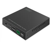 Extenseur HDMI en fibre optique 4K/60Hz avec KVM USB 1.1 sur IP 1G jusqu'à 40 km/300 m/IP 1G - récepteur supplémentaire pour DS-55348