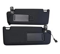 Extenseur Pare-Soleil Intérieur Voiture avec Miroir Ensemble Visière pour Skoda pour 2015 2016 2017-2022(Black Left and Right)