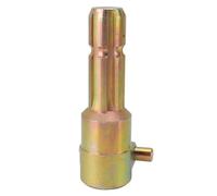 Extenseur PTO 1 3/8in 6 Adaptateur d'extension de PTO femelle spline Grade industriel lourd pour les machines agricoles et l'équipement industriel Fon de fonte du zinc 16,8 x 5 x