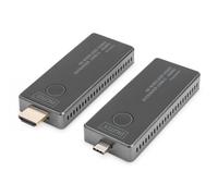 Digitus Extenseur vidéo sans fil DS-55324 USB-C vers HDMI 4K 30 m (kit émetteur/récepteur)