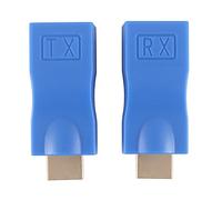 Extenseur vers RJ45 réseau LAN Émetteur Récepteur Tx Rx Cat5E Cat6 Câble Ethernet V1.4 30M 4K HD TV 1080P