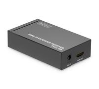 Extenseur Vidéo HDMI IP - DIGITUS - 120 m - Full HD 1080p - Commande IR - Noir