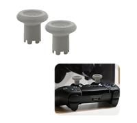 Extenseurs de joystick analogiques texturés de rechange compatibles avec PS5, compatibles avec DualSense Edge (gris)
