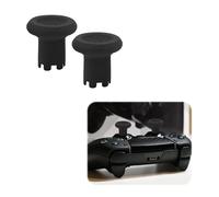 Extenseurs de joystick analogiques texturés de rechange compatibles avec PS5, compatibles avec DualSense Edge (noir)
