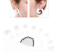 Extenseurs d'oreille, 18pcs Kit d'étirement d'oreille 14G-00G Acrylique Cônes et bouchons Jauges d'oreille Expander Set Body Piercing Jewelry(5#)