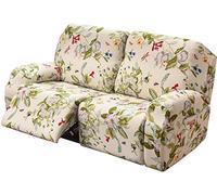 Extensible 1 2 3 places Canapé Relax Sofa Housse, 4/6/8 pièces Fauteuil Relax Inclinable Complète Spandex Housse de Canapé Protège Canapé Housse avec Poche Latérale ( Color : #2 , Size : 2 people (6 p