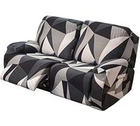 Extensible 1 2 3 places Canapé Relax Sofa Housse, 4/6/8 pièces Fauteuil Relax Inclinable Complète Spandex Housse de Canapé Protège Canapé Housse avec Poche Latérale ( Color : #1 , Size : 2 people (6 p