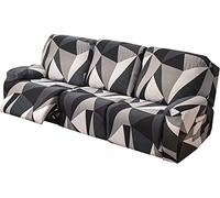 Extensible 1 2 3 places Canapé Relax Sofa Housse, 4/6/8 pièces Fauteuil Relax Inclinable Complète Spandex Housse de Canapé Protège Canapé Housse avec Poche Latérale ( Color : #1 , Size : 3 people (8 p