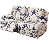 Extensible 1 2 3 places Canapé Relax Sofa Housse, 4/6/8 pièces Fauteuil Relax Inclinable Complète Spandex Housse de Canapé Protège Canapé Housse avec Poche Latérale ( Color : #6 , Size : 2 people (6 p