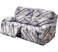Extensible 1 2 3 places Canapé Relax Sofa Housse, 4/6/8 pièces Fauteuil Relax Inclinable Complète Spandex Housse de Canapé Protège Canapé Housse avec Poche Latérale ( Color : #20 , Size : 2 people (6