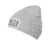 Extensible Bonnet d'hiver Tricoté Tu ne Peux Pas me dire ce Que Je Dois Faire. Tu n'es Pas ma Petite-Fille. Bonnet Chapeau Tricot Classique Chapeau Tricoté pour Adultes Ski Cyclisme