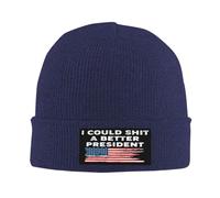 Extensible Bonnet Tricoté Je pourrais Avoir Un Meilleur président Tricoter Chapeau Universelle Chapeau Tricoté pour Adultes Cyclisme Sports
