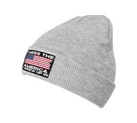 Extensible Tricoté Bonnet L'Amérique dans laquelle J'Ai grandi me Manque. Drôle Bonnet Hiver Chaud Tricot Classique Knit Beanie pour Ski Femme Adultes