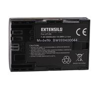 EXTENSILO 1x Batterie compatible avec Canon EOS 80D, R5, R6, 7D Mark II, 70D, 90D, R, R7, Ra, R5 C, 7D appareil photo (2000mAh,