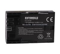EXTENSILO 1x Batterie compatible avec Canon EOS 80D, R5, R6, 7D Mark II, 70D, 90D, R, R7, Ra, R5 C, 7D appareil photo (2000mAh, 7,4V, Li-ion)