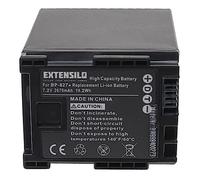 EXTENSILO 1x Batterie Compatible avec Canon Legria HF21, FS46, HF20, HF200, FS37, HF G10, FS406, FS405 caméra vidéo caméscope (2670mAh, 7,2V, Li-ION)