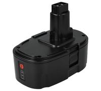 EXTENSILO 1x Batterie Compatible avec Dewalt DW988, DW988KQ, DW987, DW997, DW987KQ, DW995, DW960K-2, DW989 Outil électrique (5000 mAh, Li-ION, 18 V)