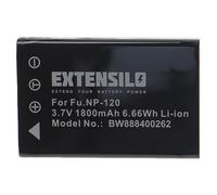 EXTENSILO 1x Batterie compatible avec Lawmate DV500, PV1000, DV500 portable digital video recording, PV500 appareil photo (1800mAh, 3,7V, Li-ion)