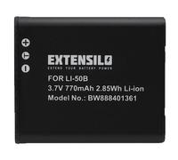 EXTENSILO 1x Batterie compatible avec Olympus VH-510, VH-410, VH-520, VH-5 appareil photo (770mAh, 3,7V, Li-ion)